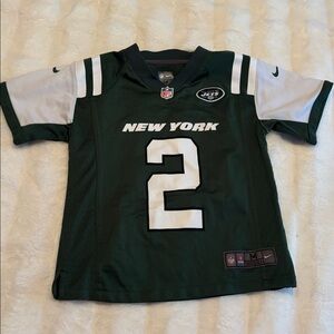 Kids NFL NY Jets Wilson Jersey Nike Green Medium 5 / 6